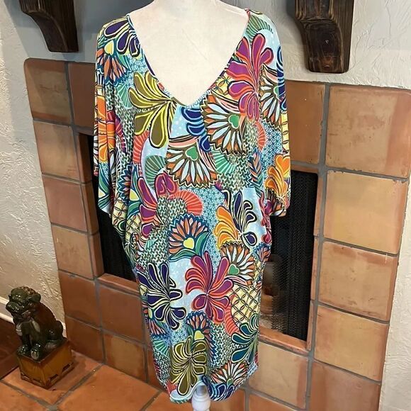 Trina Turk Patterson Floral Print Dress, M! - Picture 1 of 9